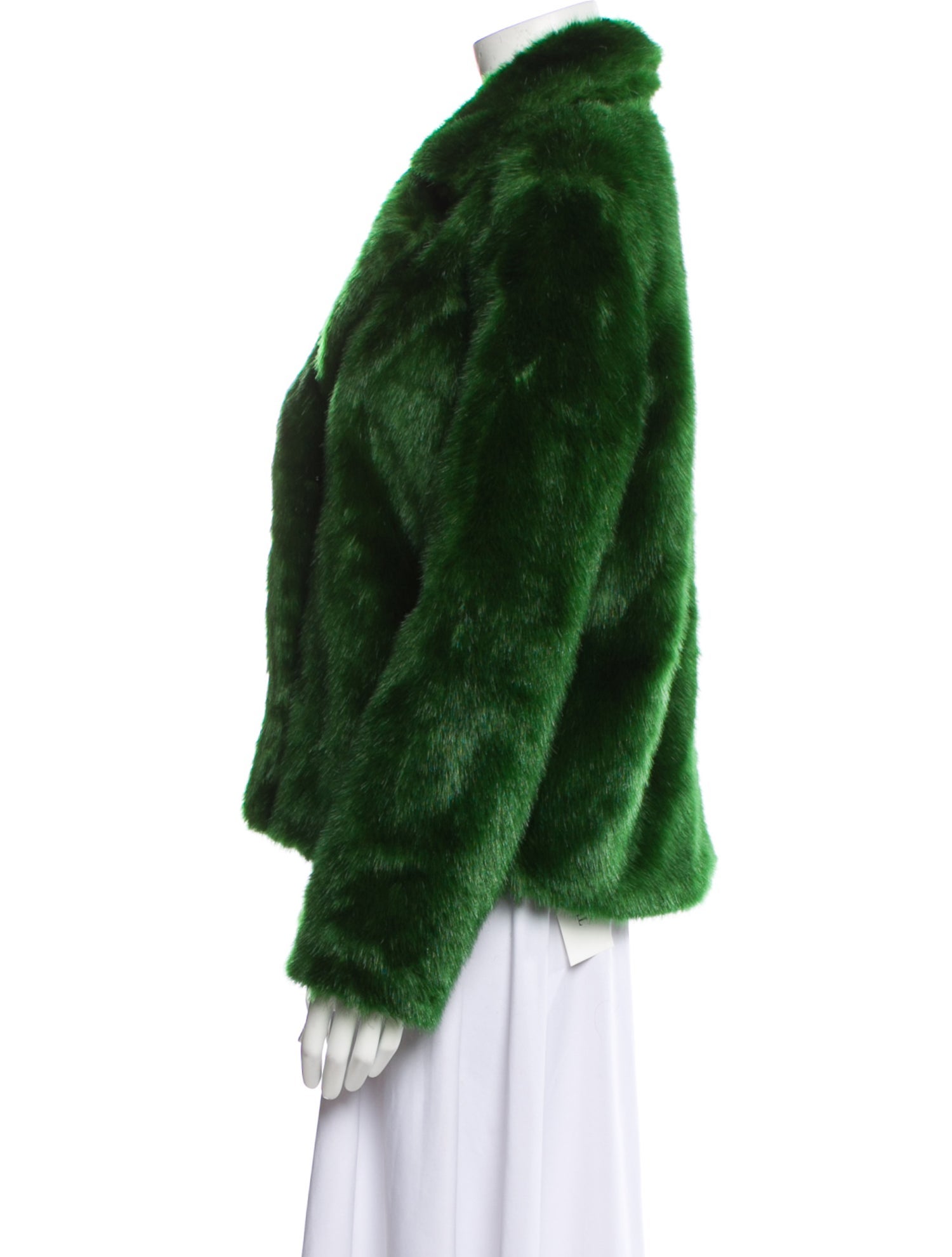 FRAME Faux Fur Coat