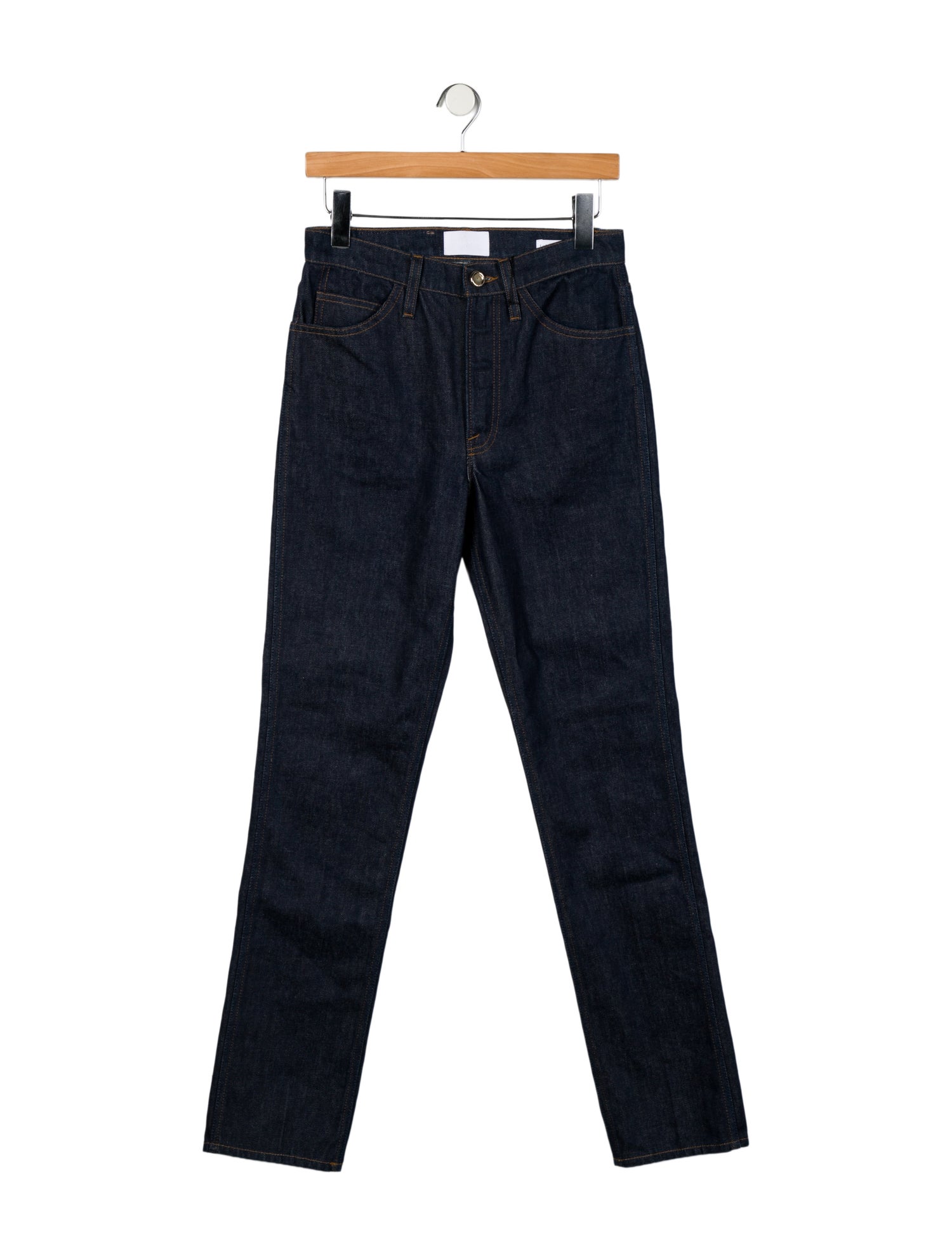 FRAME High-Rise Straight Leg Jeans w/ Tags