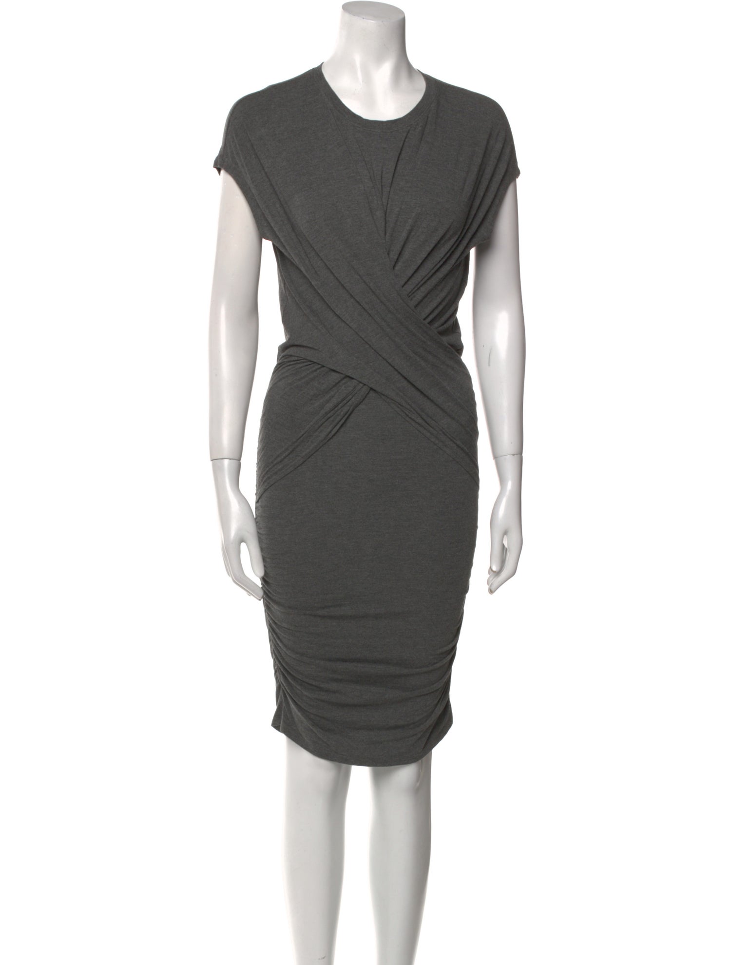 FRAME Crew Neck Mini Dress