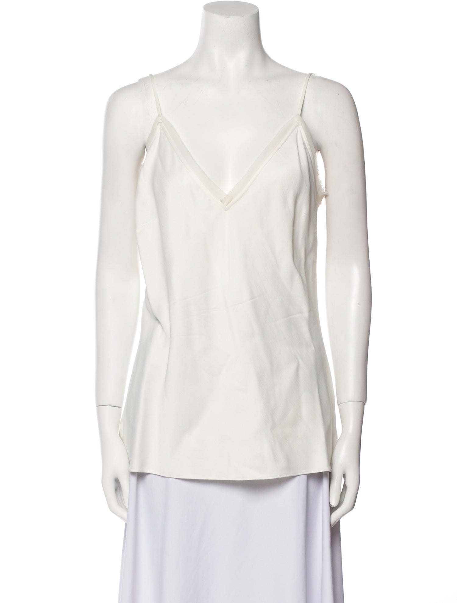 FRAME V-Neck Sleeveless Top