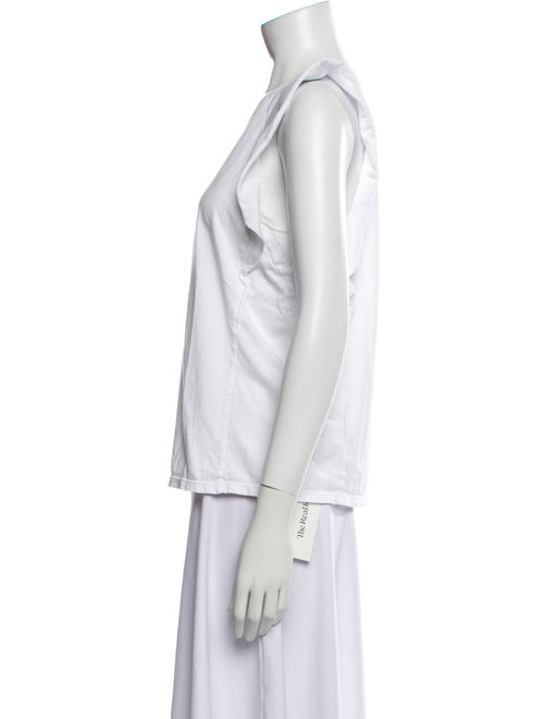 FRAME Crew Neck Sleeveless T-Shirt