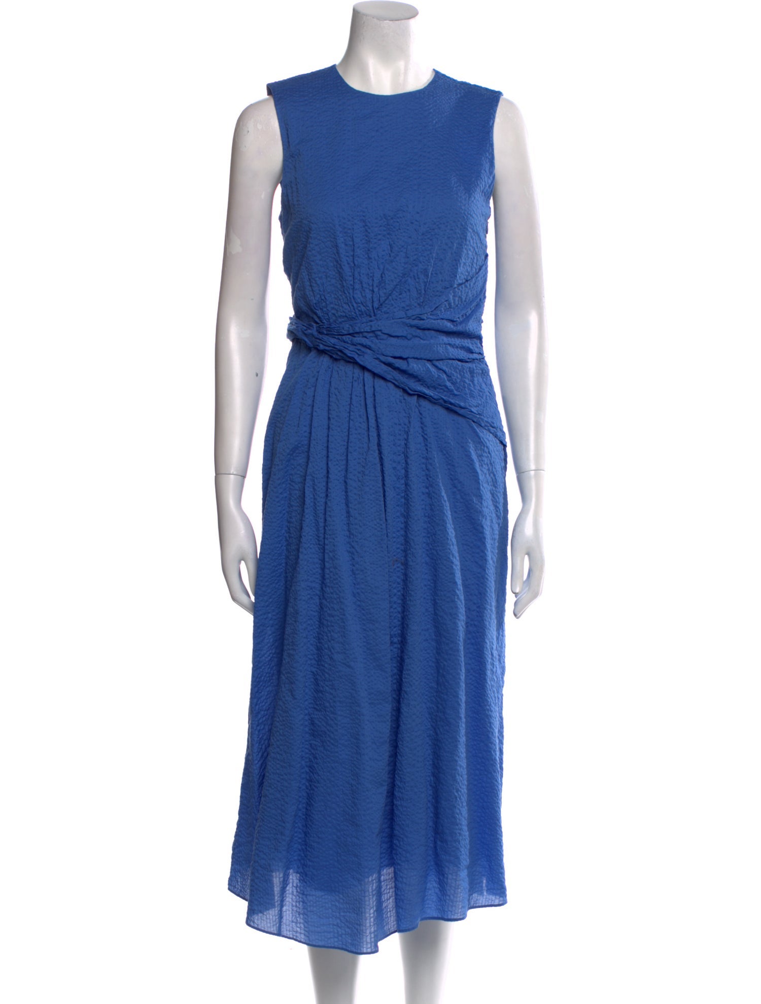 FRAME Crew Neck Long Dress