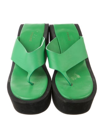 FRAME Leather Slides