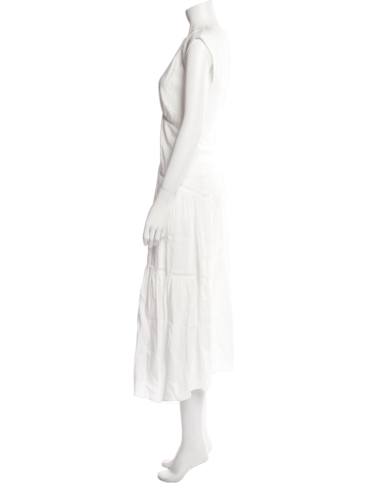 FRAME Linen Long Dress w/ Tags