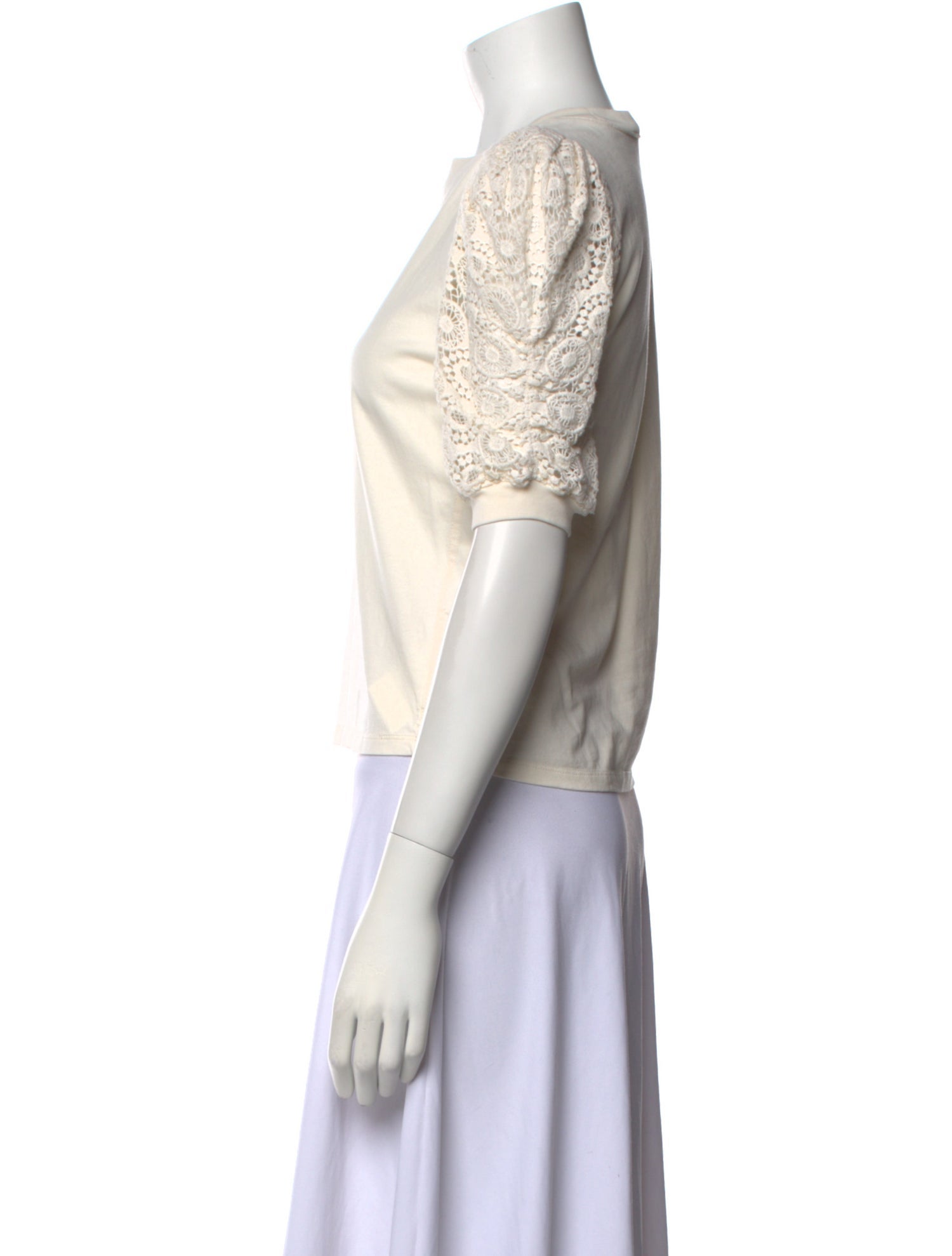 FRAME Crew Neck Short Sleeve Top