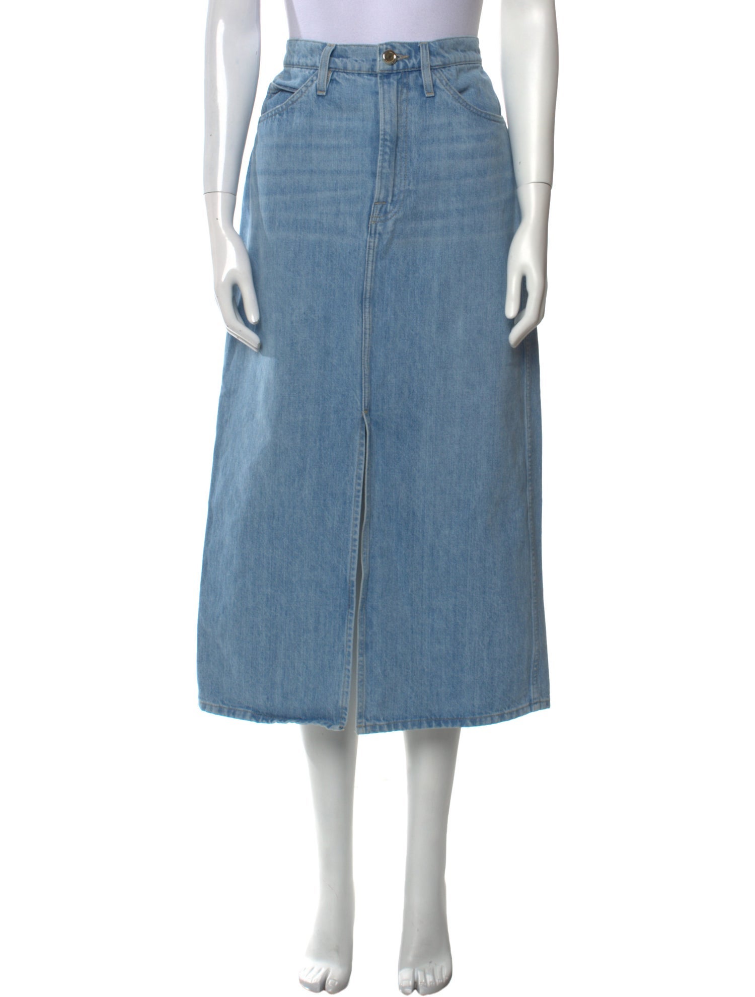 FRAME Midi Length Skirt