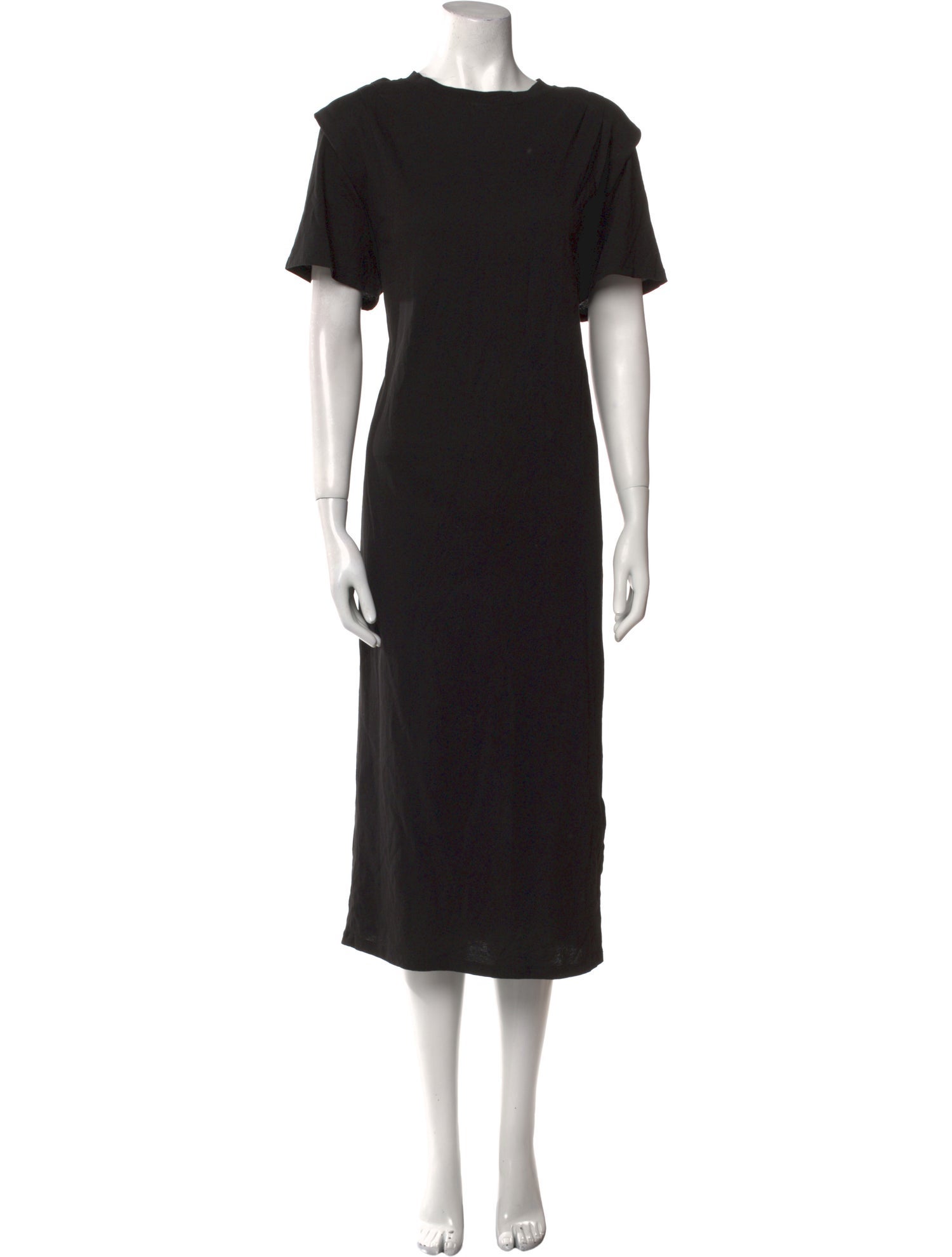 FRAME Crew Neck Long Dress