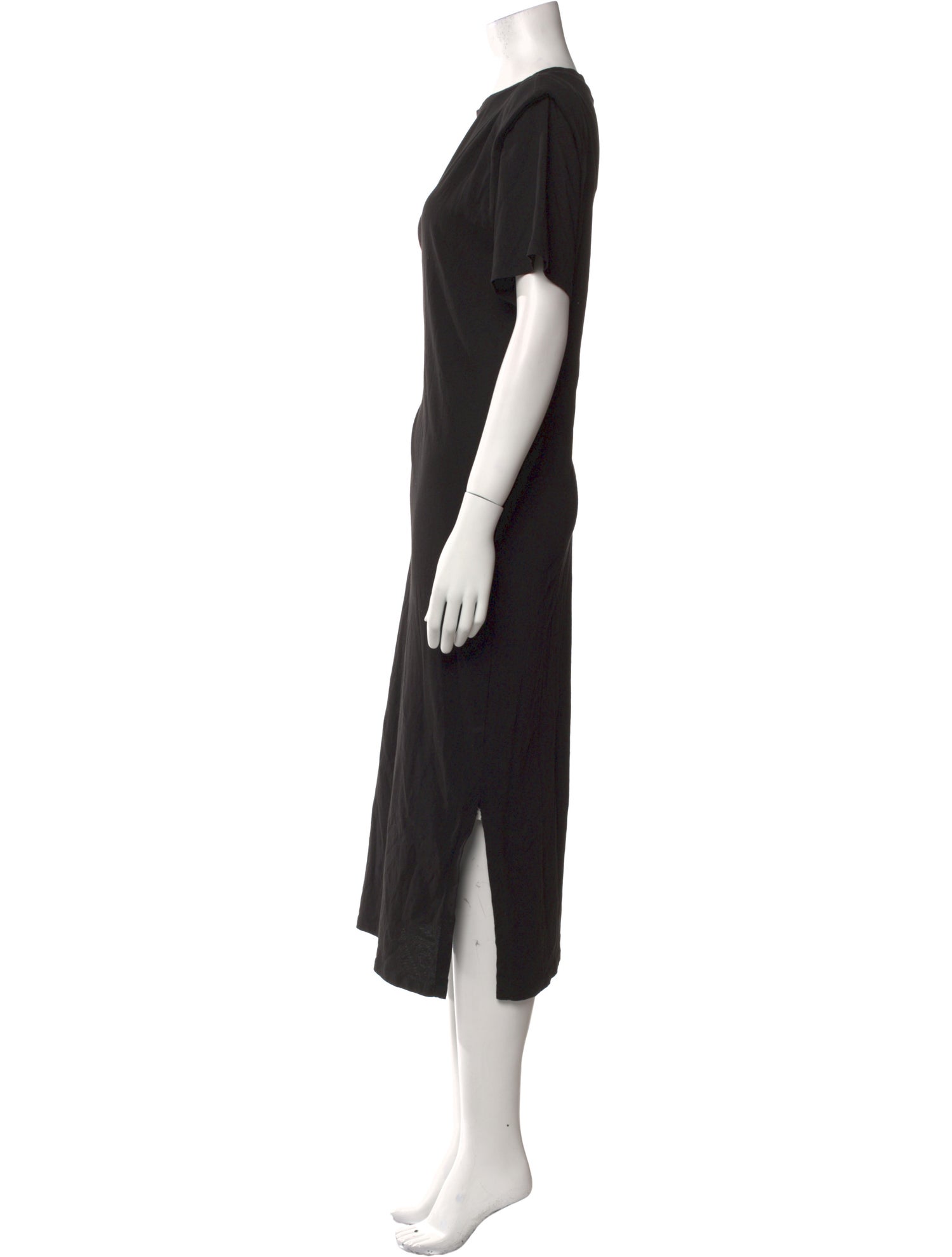 FRAME Crew Neck Long Dress