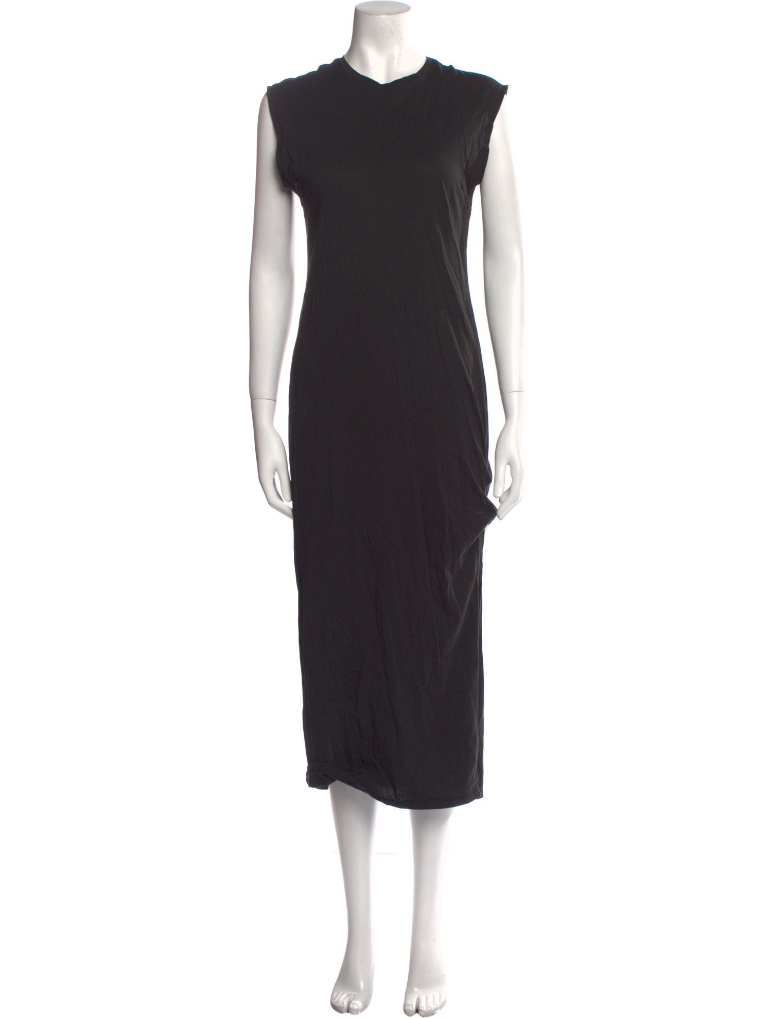 FRAME Crew Neck Long Dress