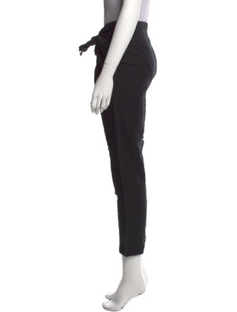 FRAME Linen Straight Leg Pants