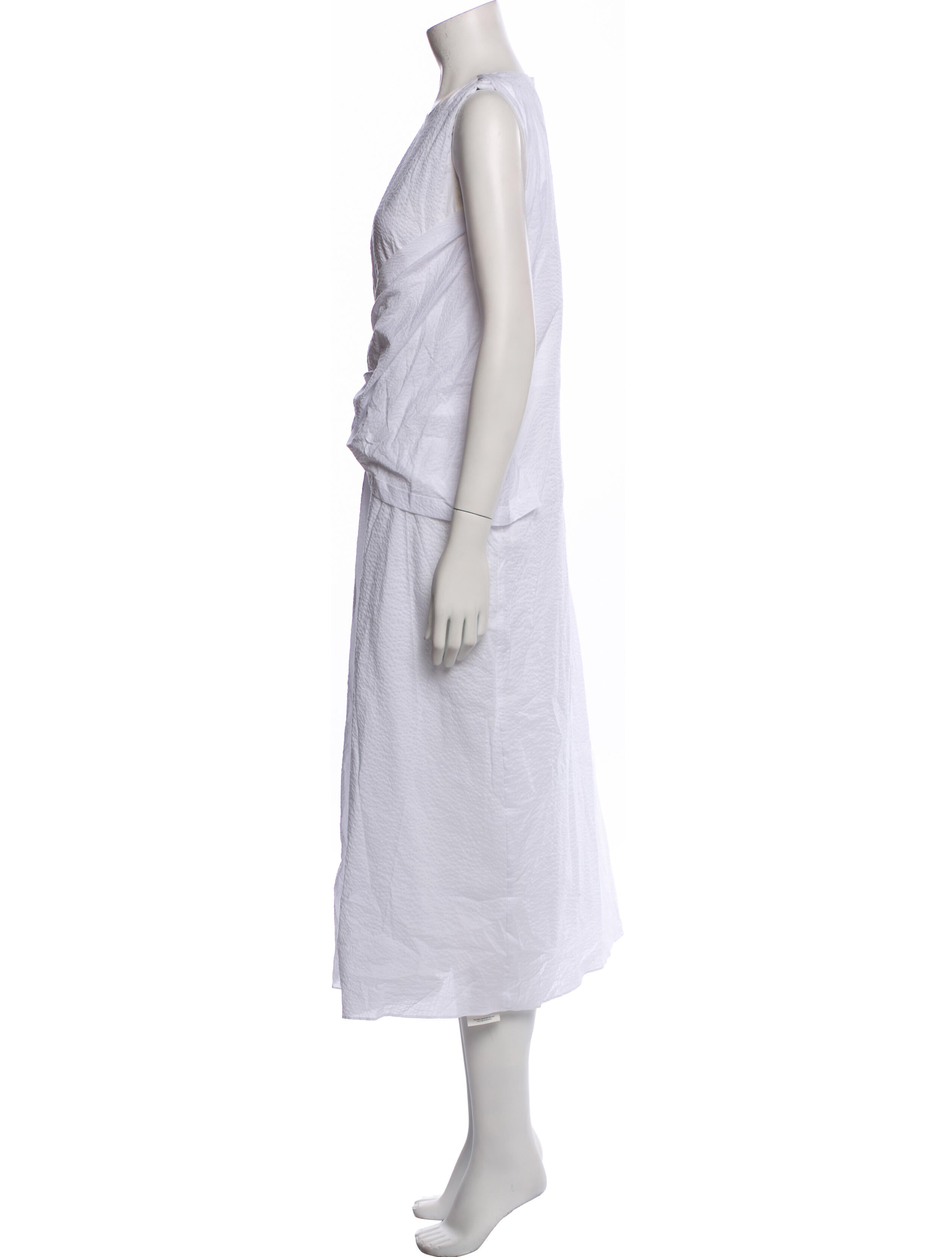 FRAME Bateau Neckline Long Dress