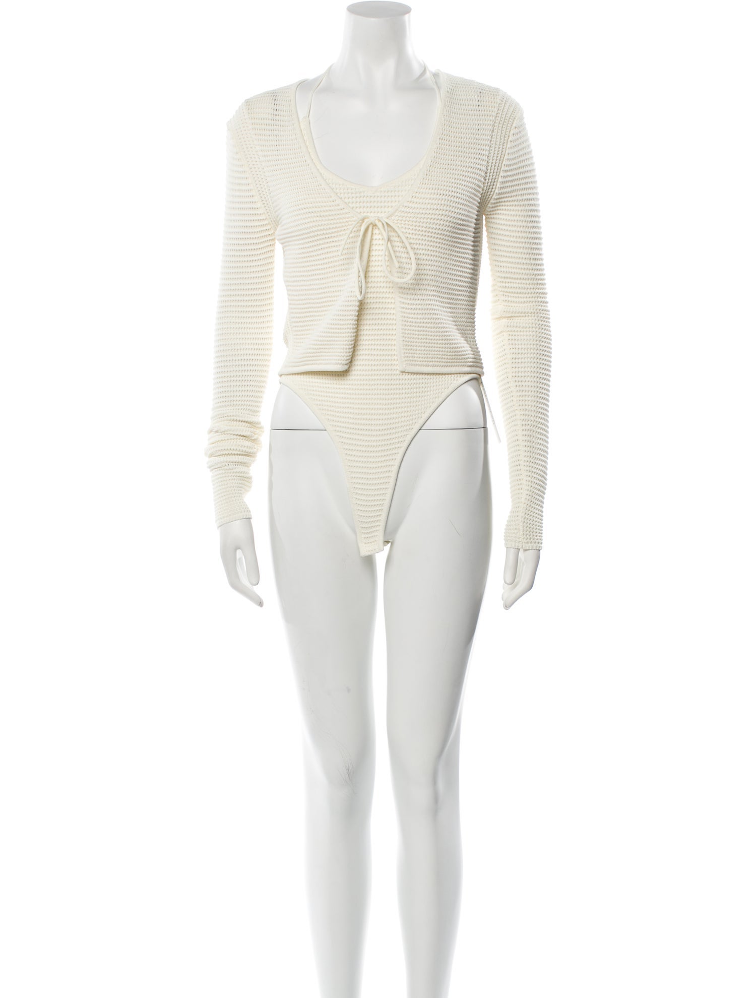 FRAME V-Neck Long Sleeve Bodysuit w/ Tags