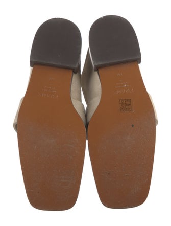 FRAME Suede Mules