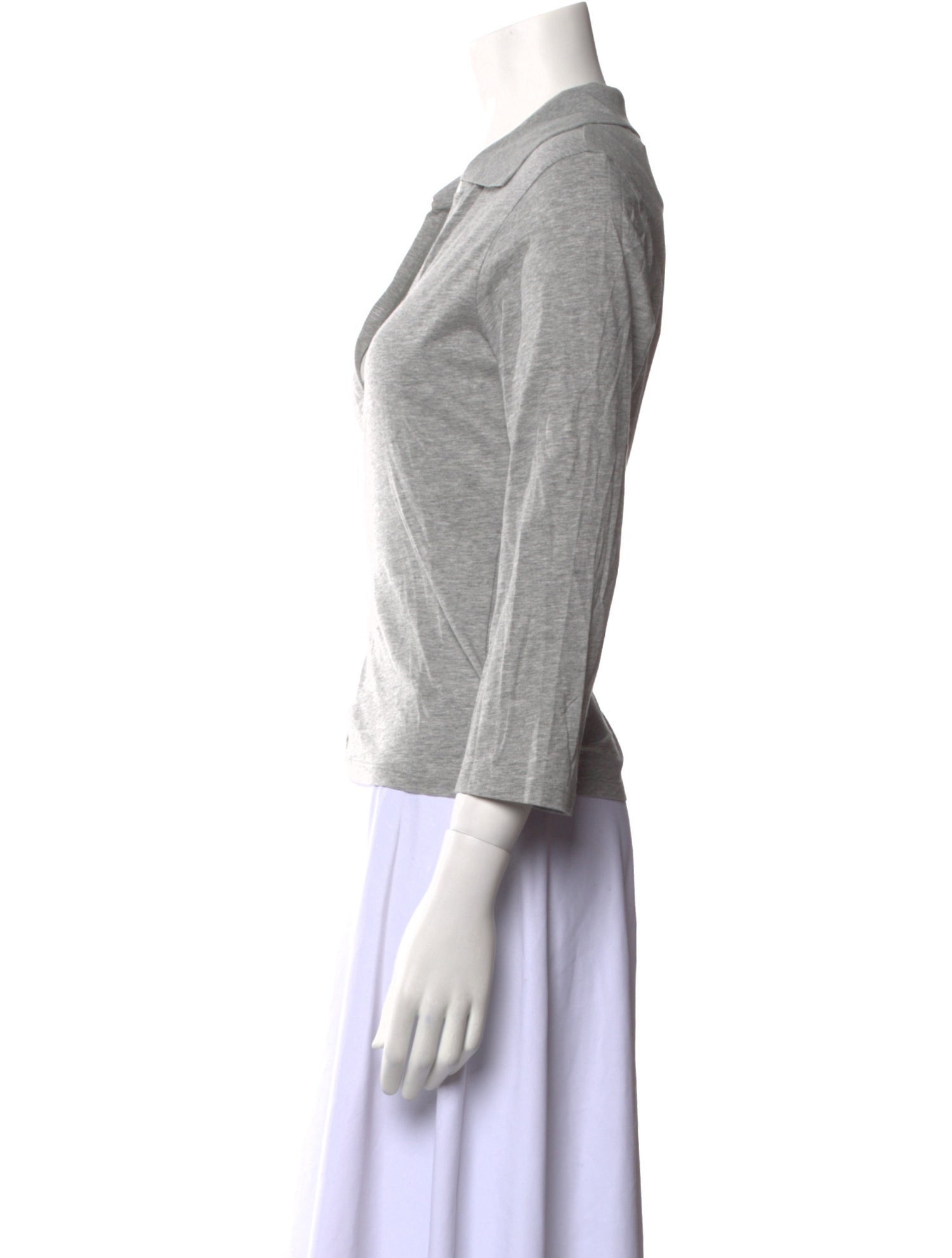 FRAME V-Neck Three-Quarter Sleeve Top w/ Tags