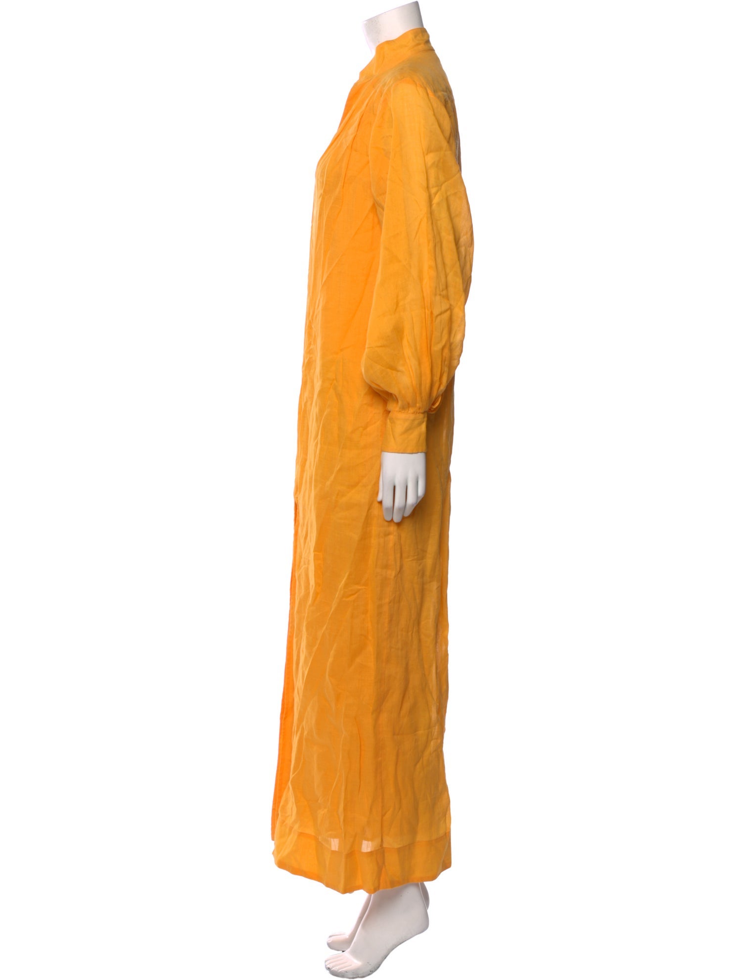 FRAME V-Neck Long Dress