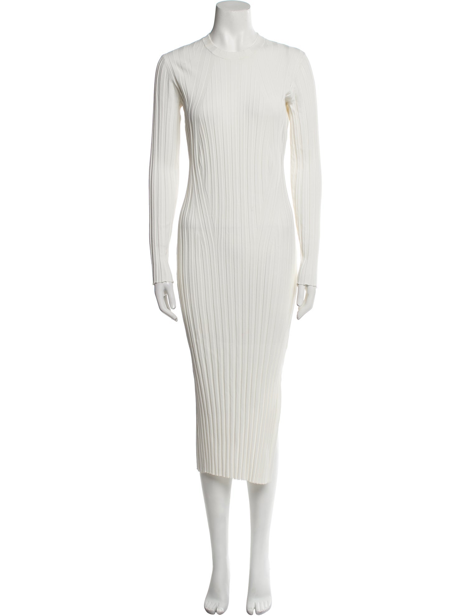 FRAME Crew Neck Long Dress