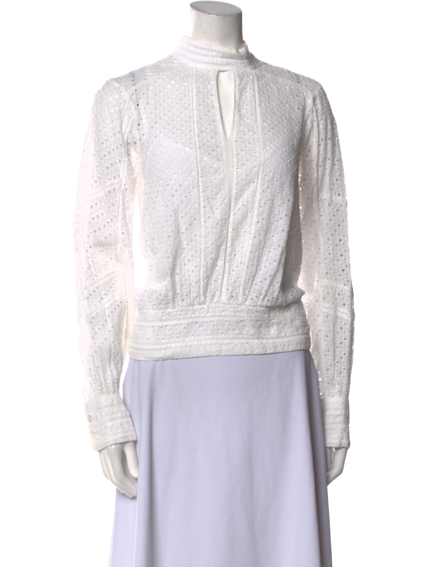 FRAME Angora Mock Neck Sweatshirt