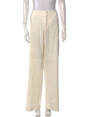 Frame Pants Linen Wide Leg L