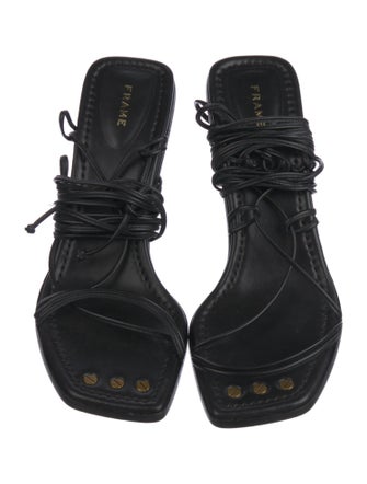 FRAME Leather Gladiator Sandals