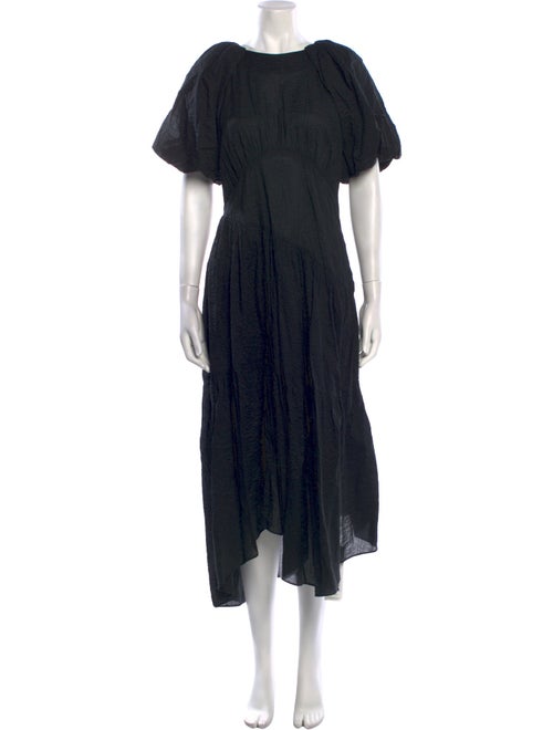 FRAME Bateau Neckline Long Dress