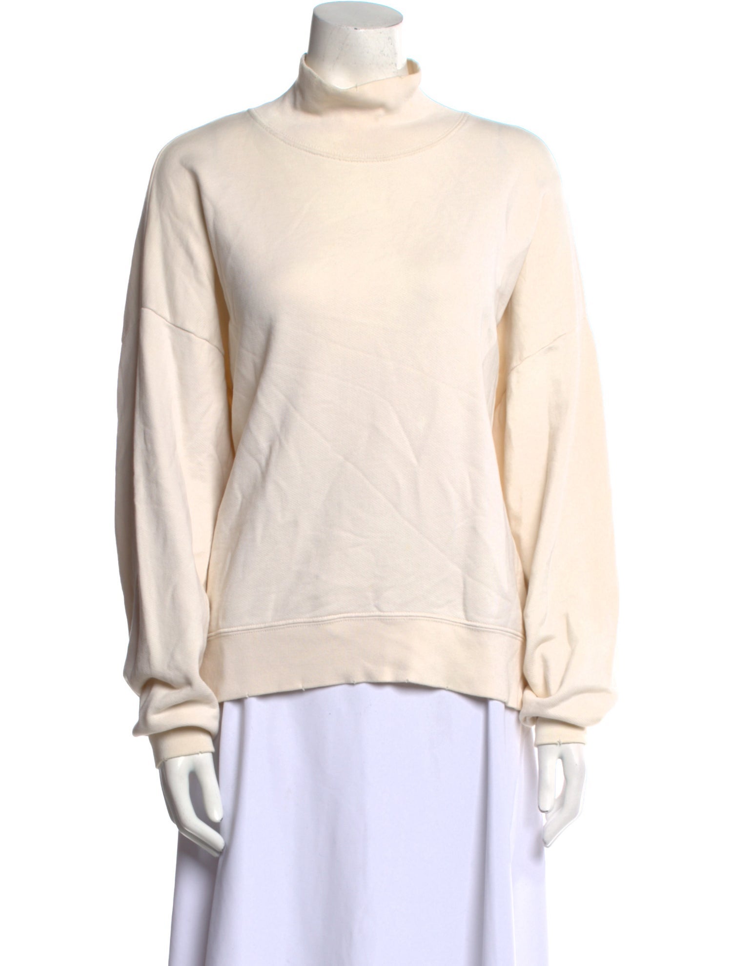 FRAME Turtleneck Long Sleeve Sweatshirt