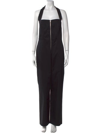 FRAME Halterneck Jumpsuit
