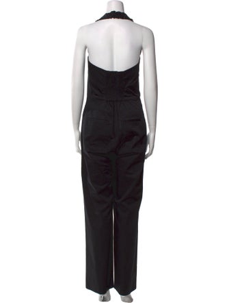 FRAME Halterneck Jumpsuit