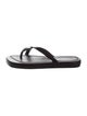 FRAME Leather Flip Flops