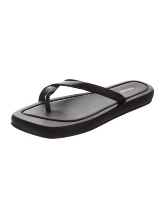 FRAME Leather Flip Flops