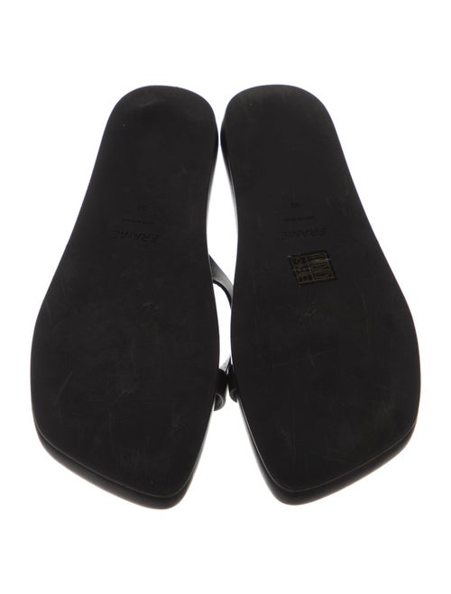 FRAME Leather Flip Flops
