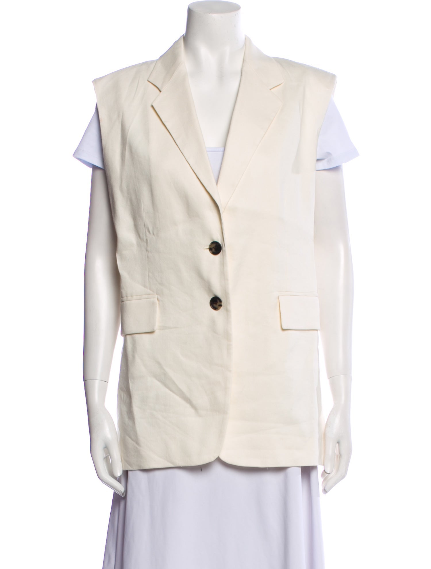 FRAME Linen Vest