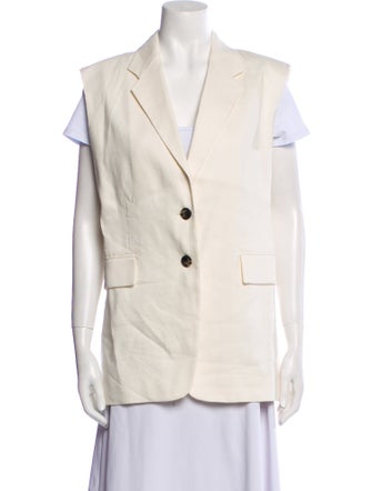 FRAME Linen Vest