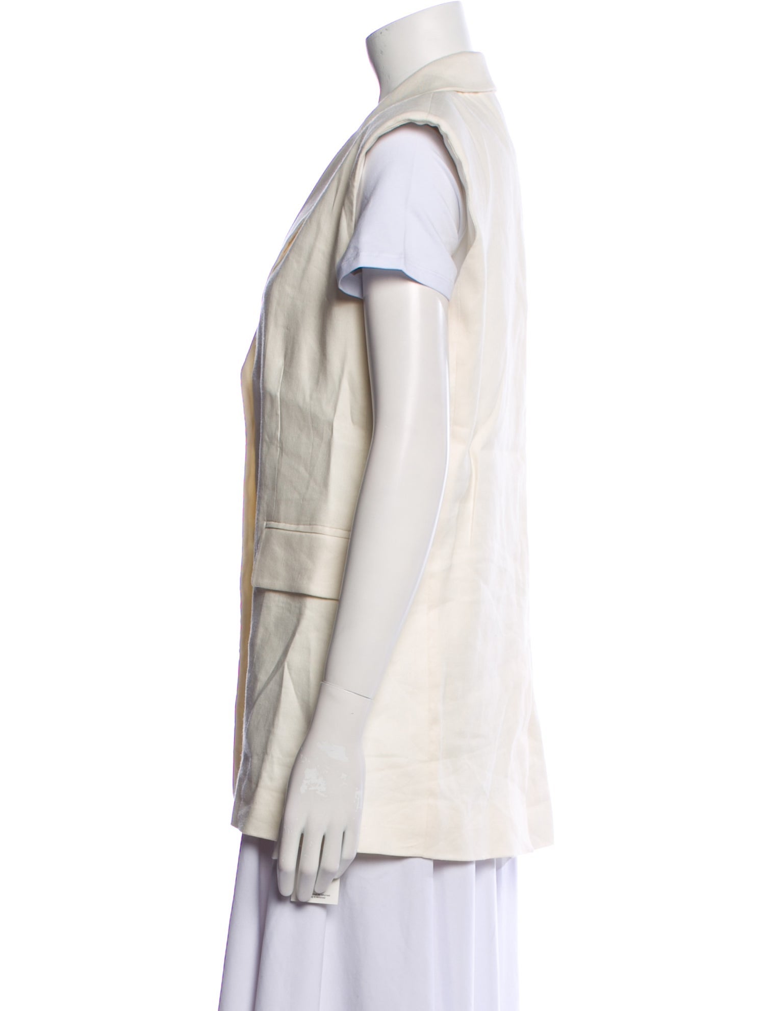 FRAME Linen Vest