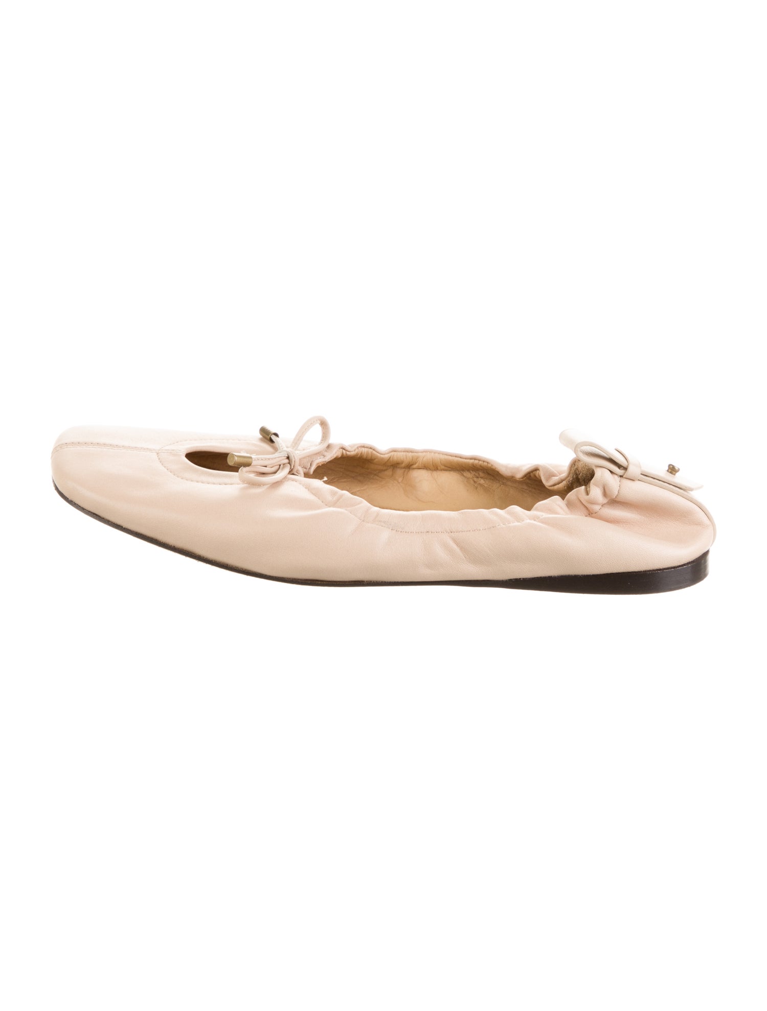 FRAME Leather Ballet Flats
