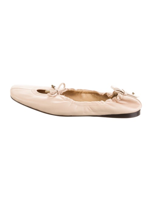 FRAME Leather Ballet Flats