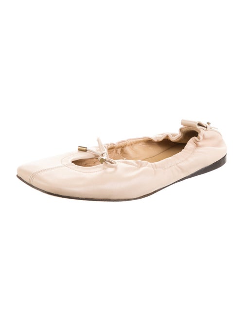 FRAME Leather Ballet Flats