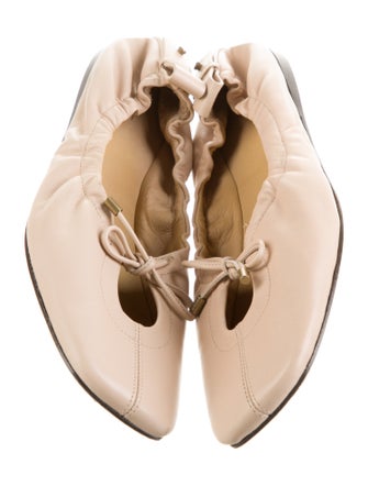 FRAME Leather Ballet Flats