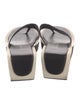 FRAME Leather Flip Flops