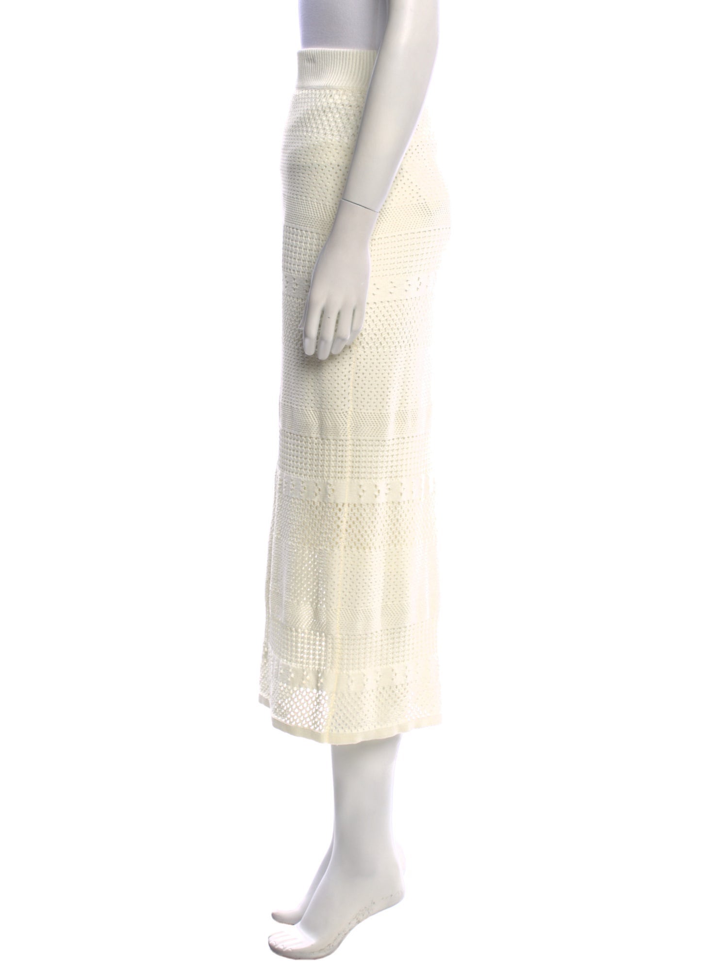 FRAME Patterned Midi Length Skirt w/ Tags