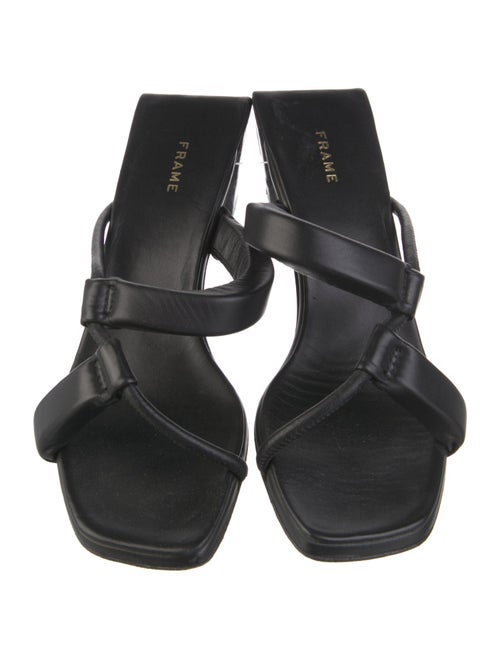 FRAME Leather Slides