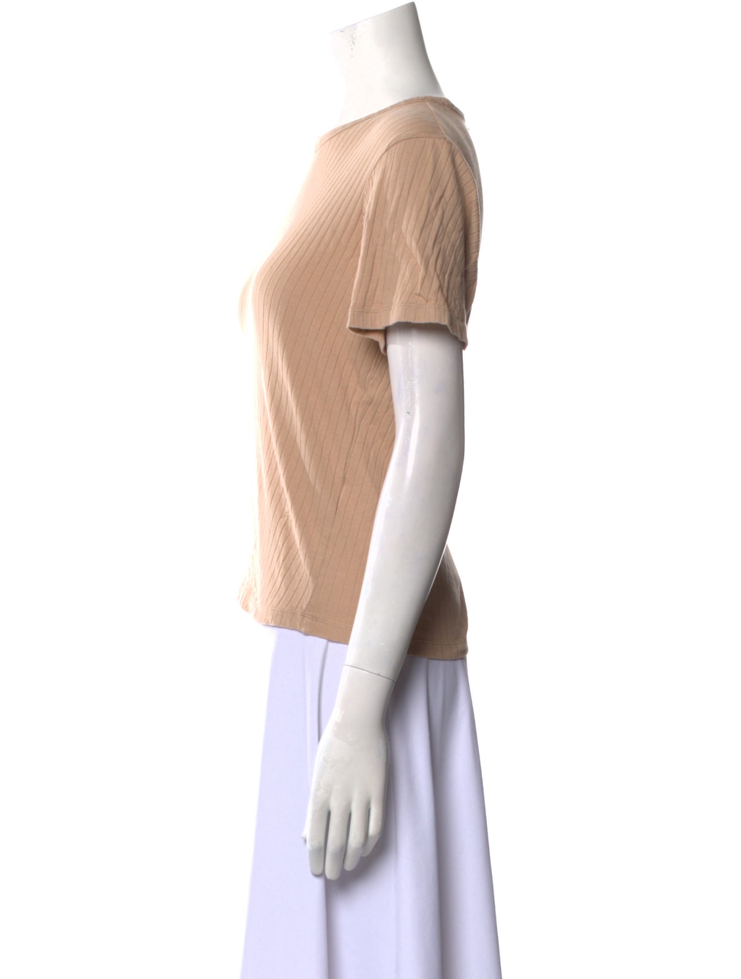 FRAME Bateau Neckline Short Sleeve T-Shirt