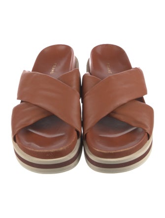 FRAME Leather Slides