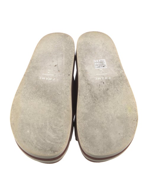 FRAME Leather Slides