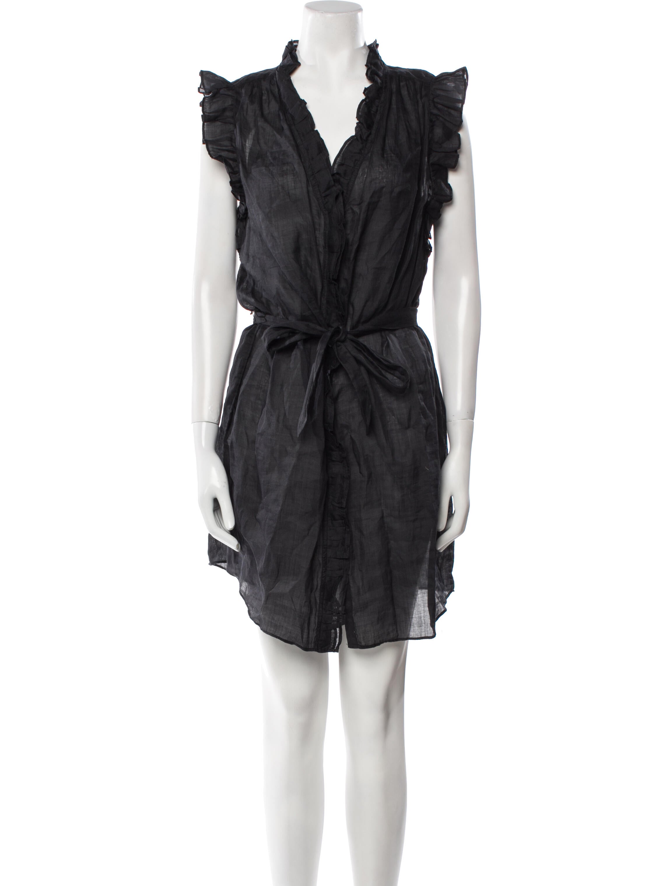 FRAME V-Neck Mini Dress w/ Tags