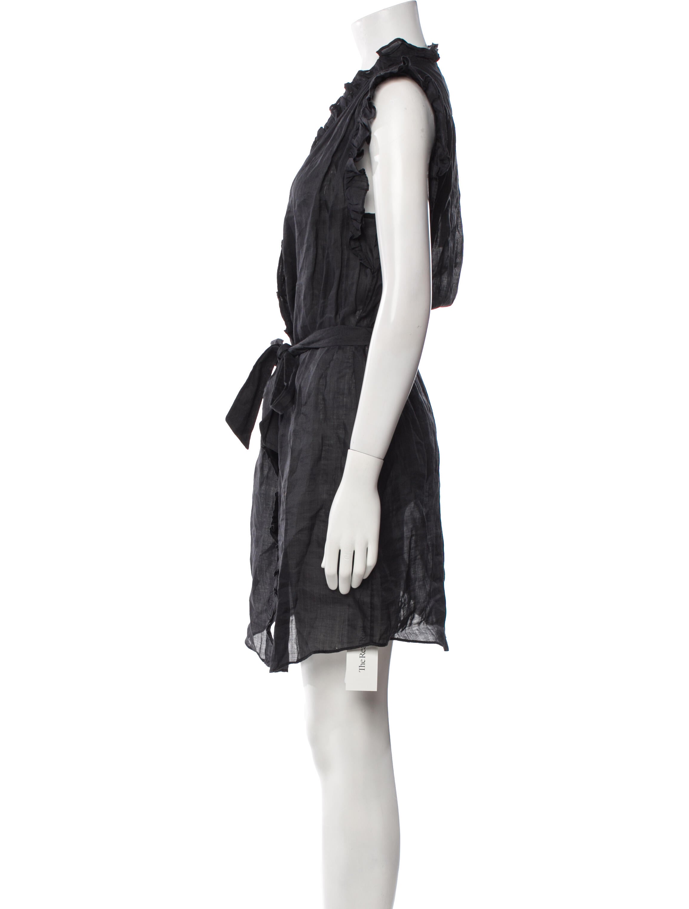 FRAME V-Neck Mini Dress w/ Tags