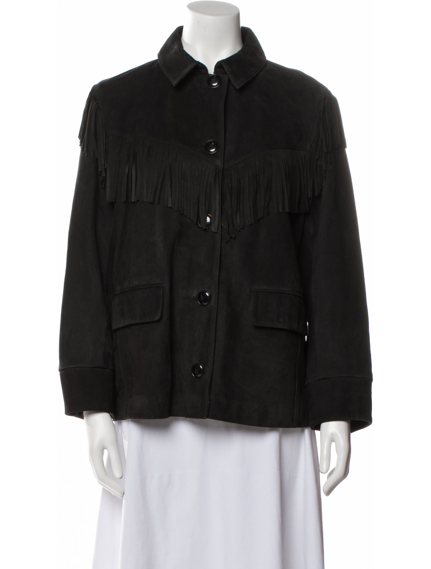 FRAME Leather Utility Jacket