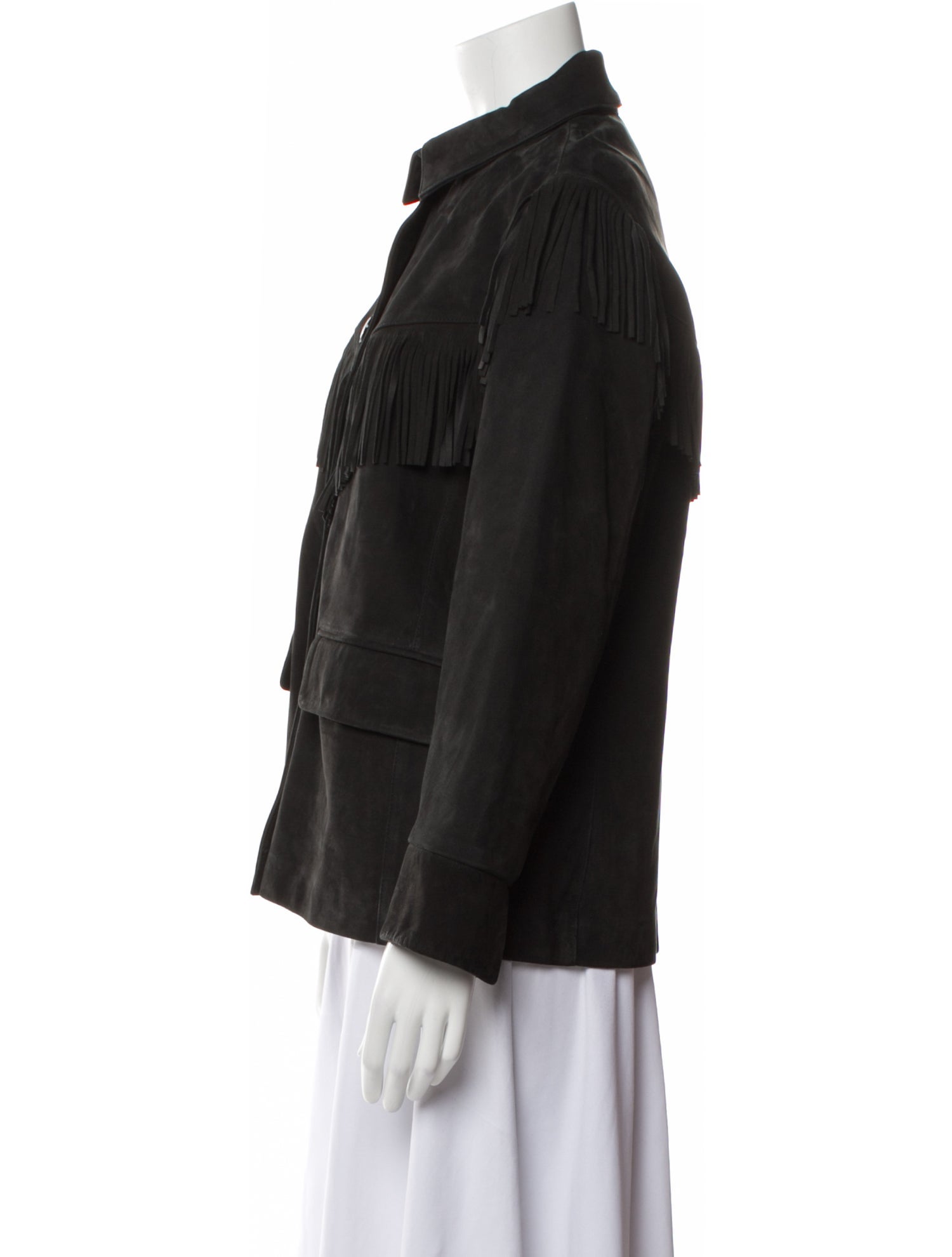 FRAME Leather Utility Jacket
