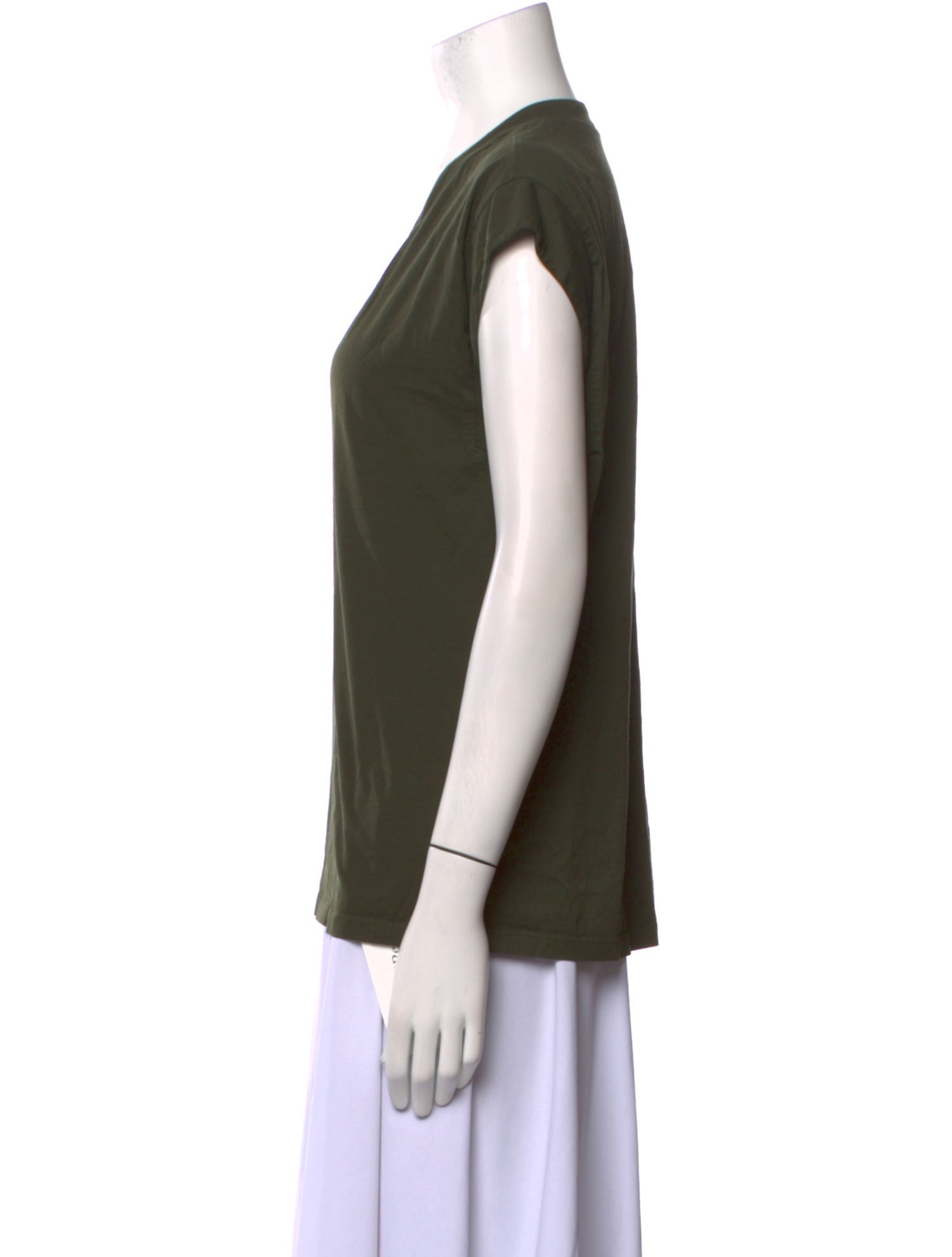 FRAME V-Neck Short Sleeve T-Shirt
