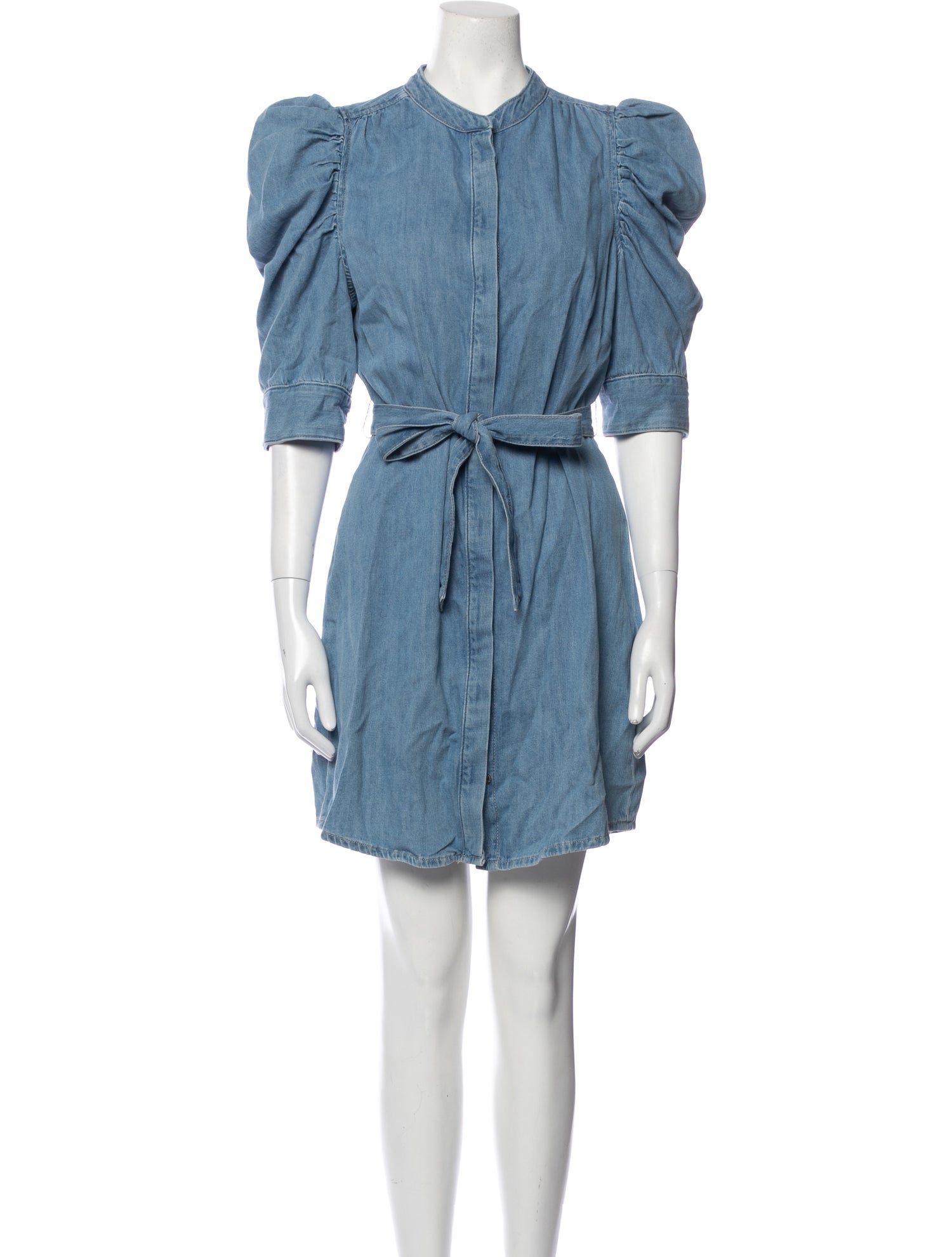 FRAME Crew Neck Mini Dress
