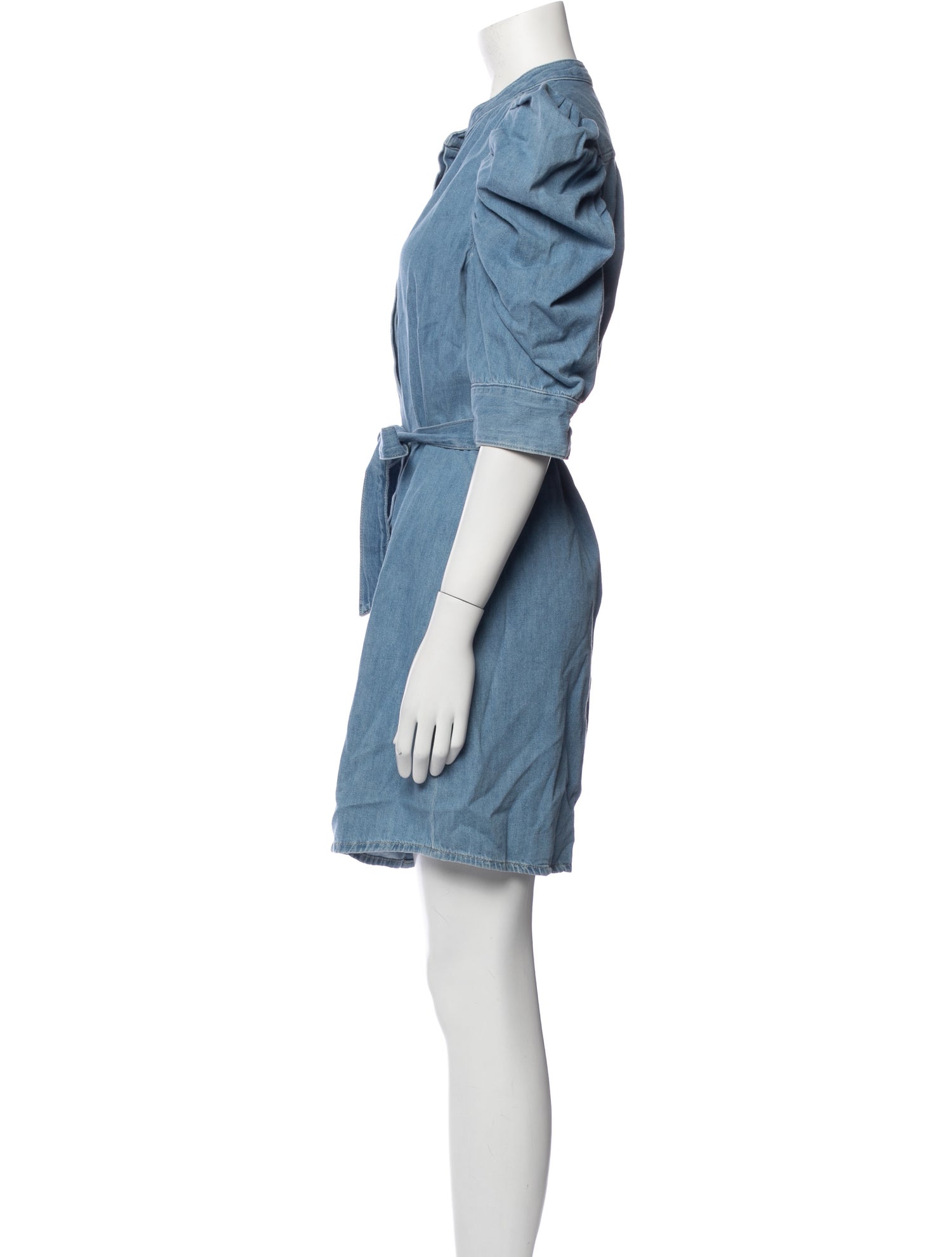 FRAME Crew Neck Mini Dress